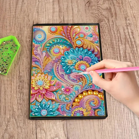 Notebook Special Shape Swirls