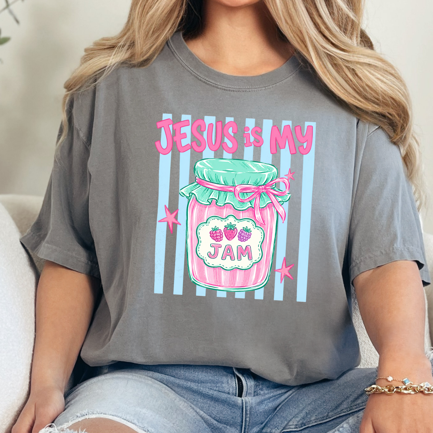 Jesus is My Jam Graphic Tee