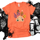 Heather Orange Tee