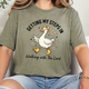 Heather Olive Tee