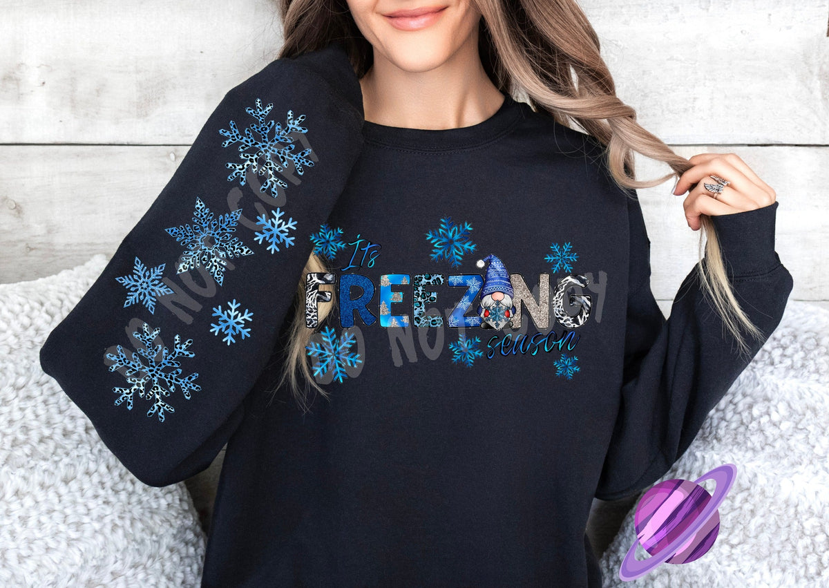 FREEZIN GNOME CREWNECK SWEATSHIRT