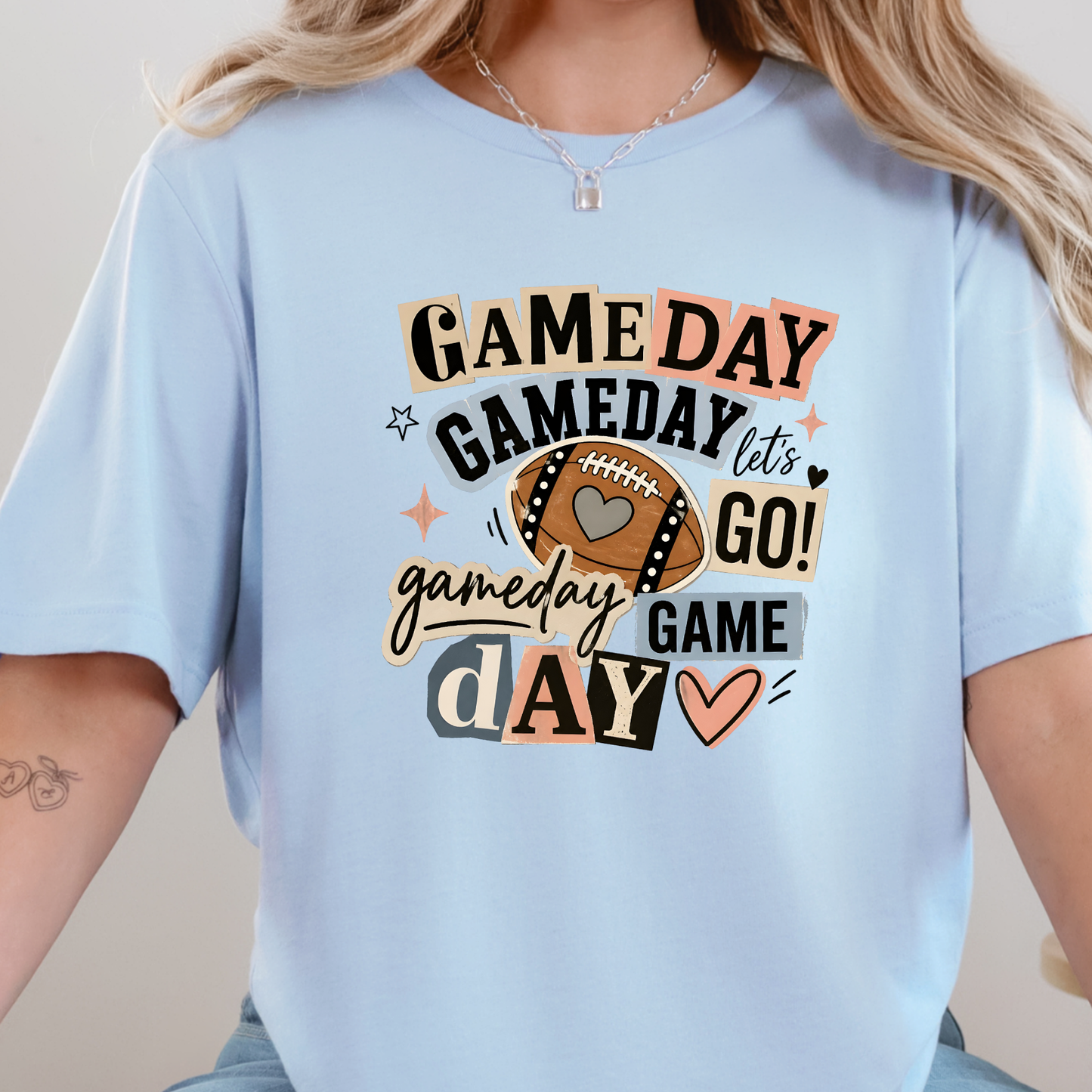 Retro Game Day Graphic Tee