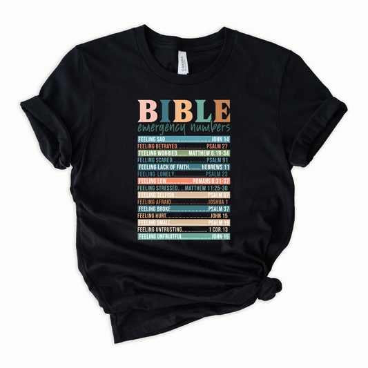 Bible Emergency Graphic Tee