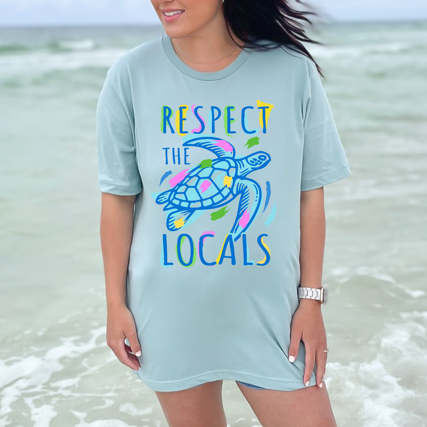 Respect the locals Graphic Tee