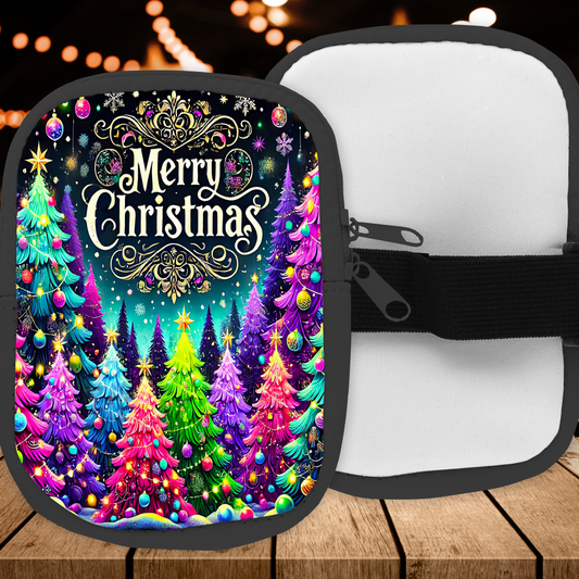 Neon Noel Forest Pouch/Bag For 40oz Tumbler