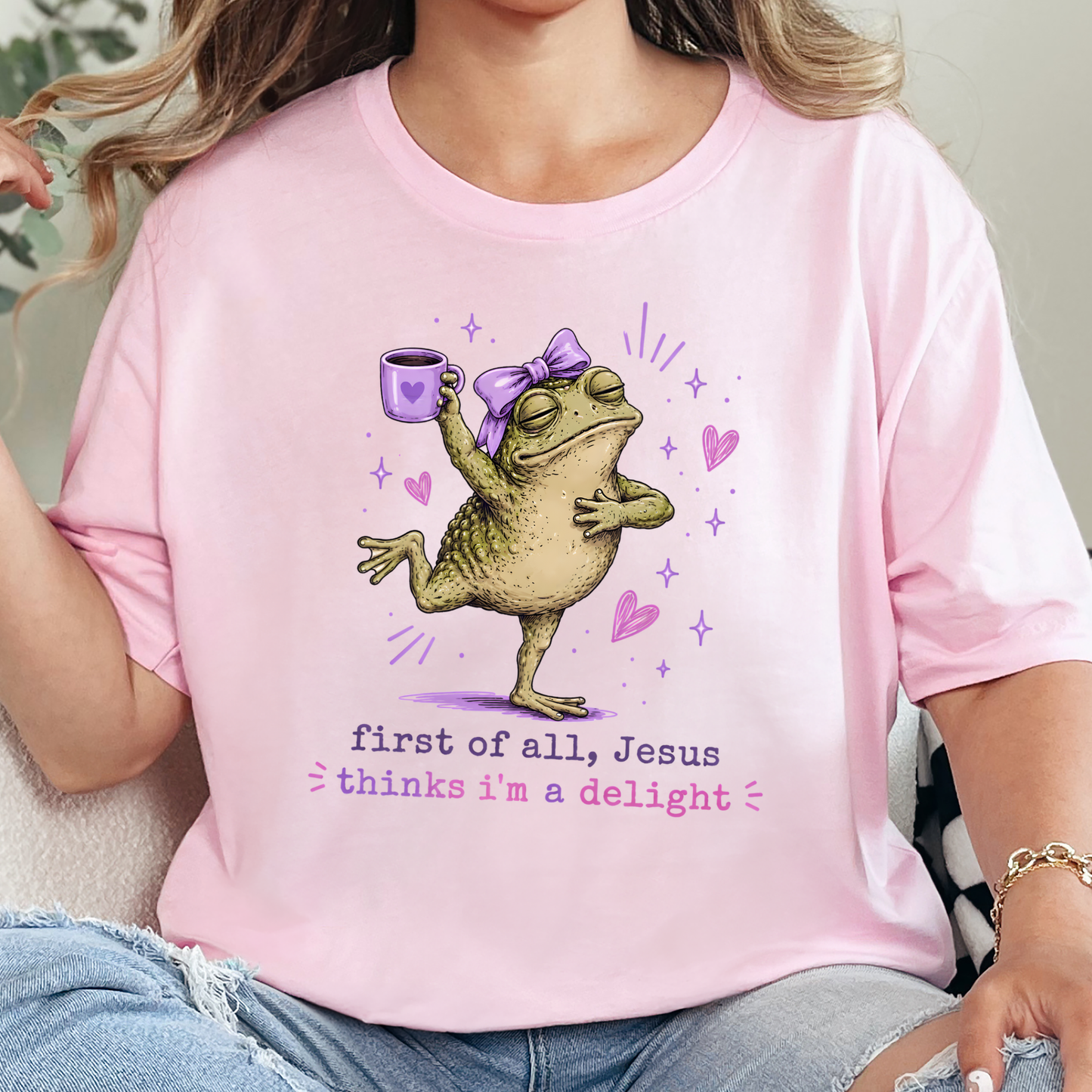 Jesus Thinks I'm a Delight Graphic Tee