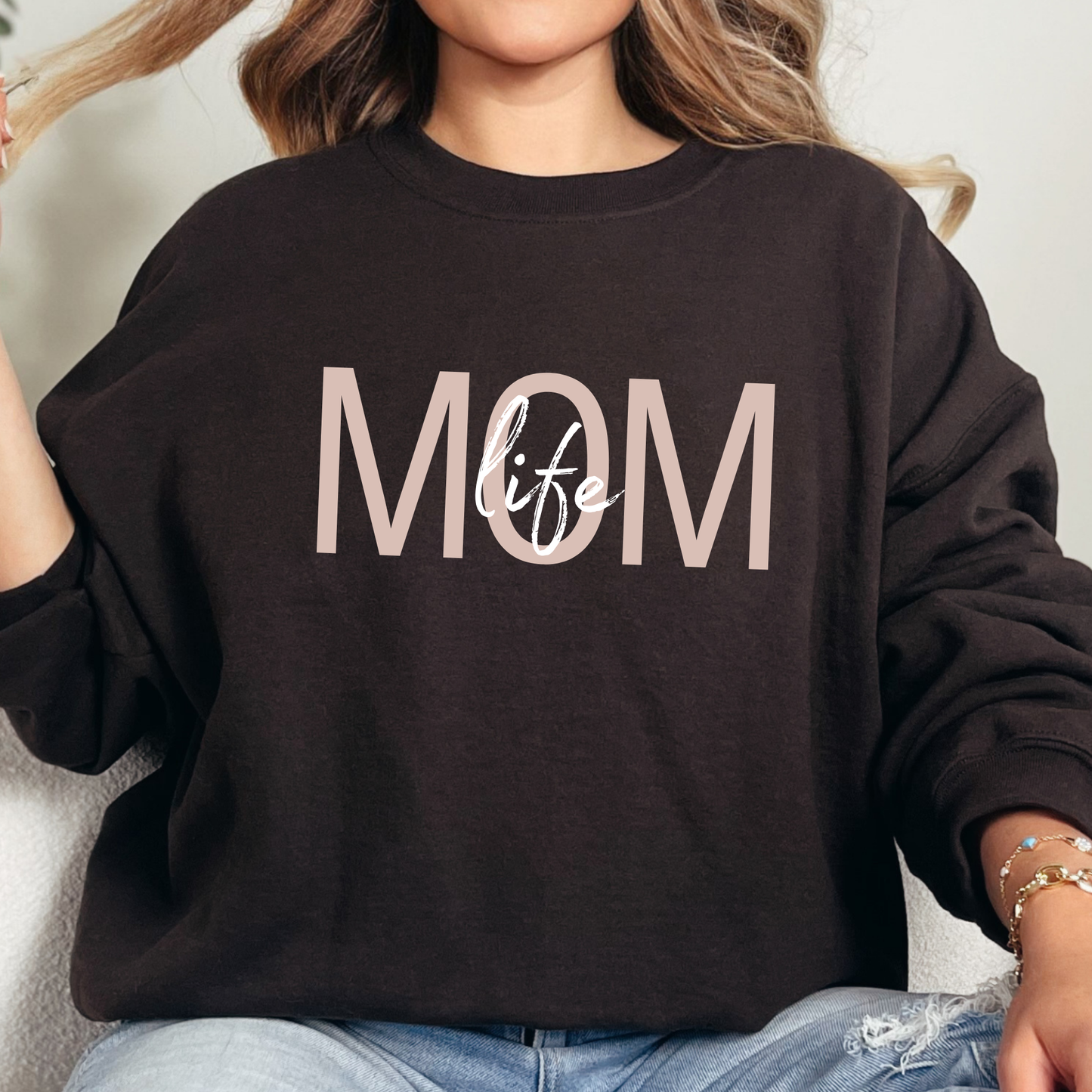 Simple Mom Life Sweatshirt