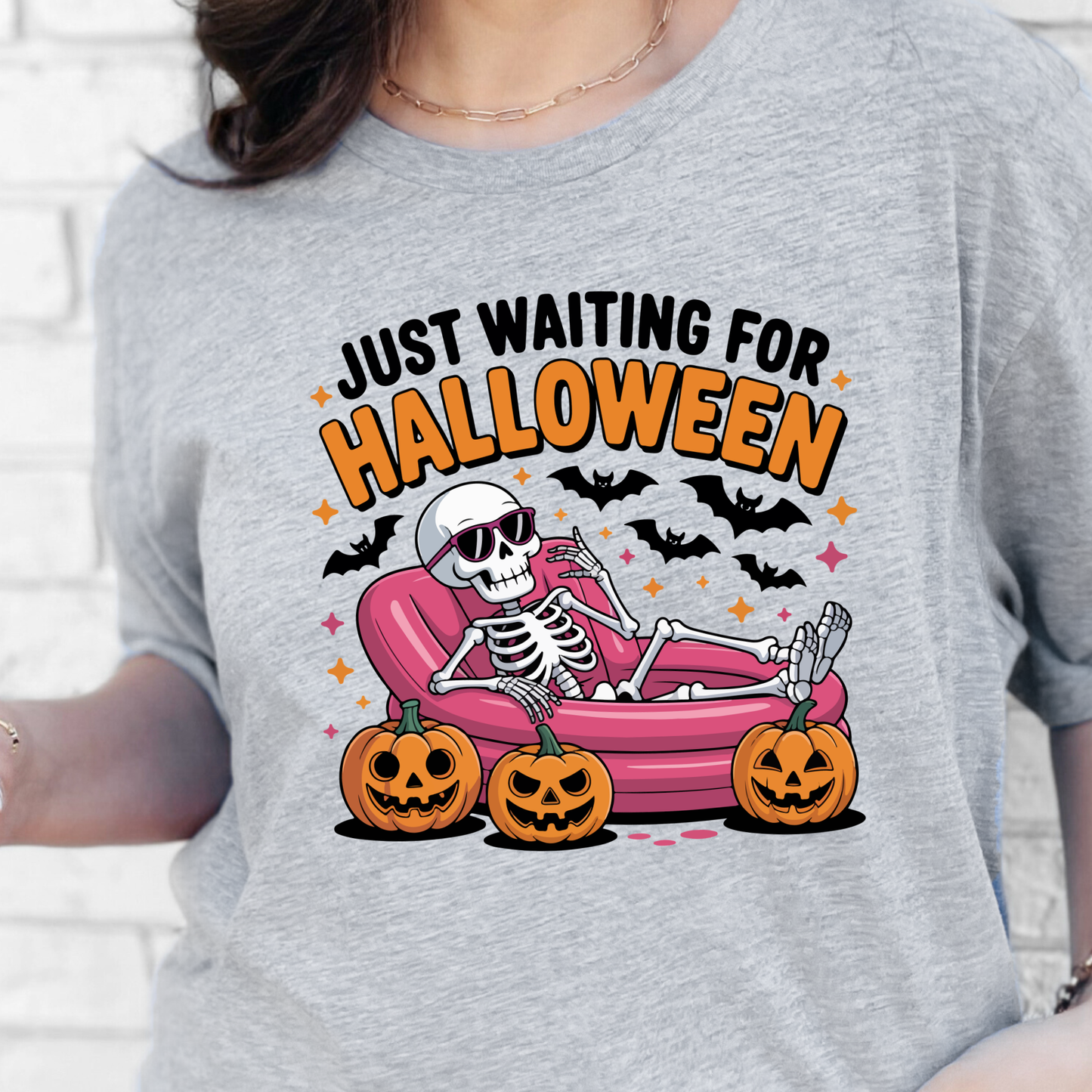 Waiting on Halloween Graphic Tee