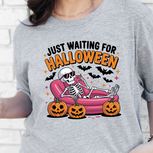 Waiting on Halloween Graphic Tee