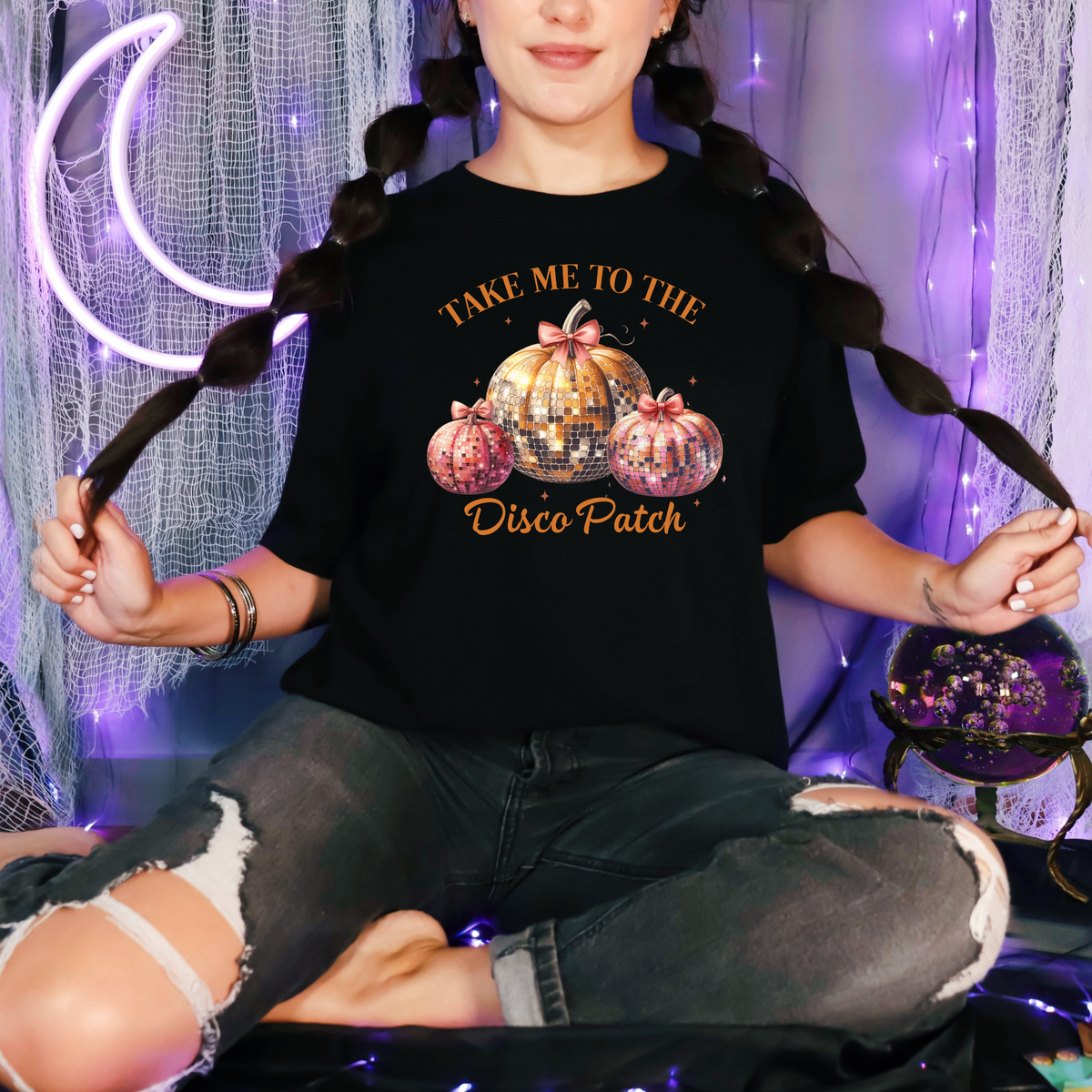 Disco Patch Graphic Tee