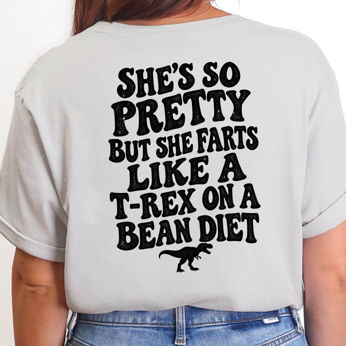 Farts like a T-Rex (BACK Print) Graphic Tee