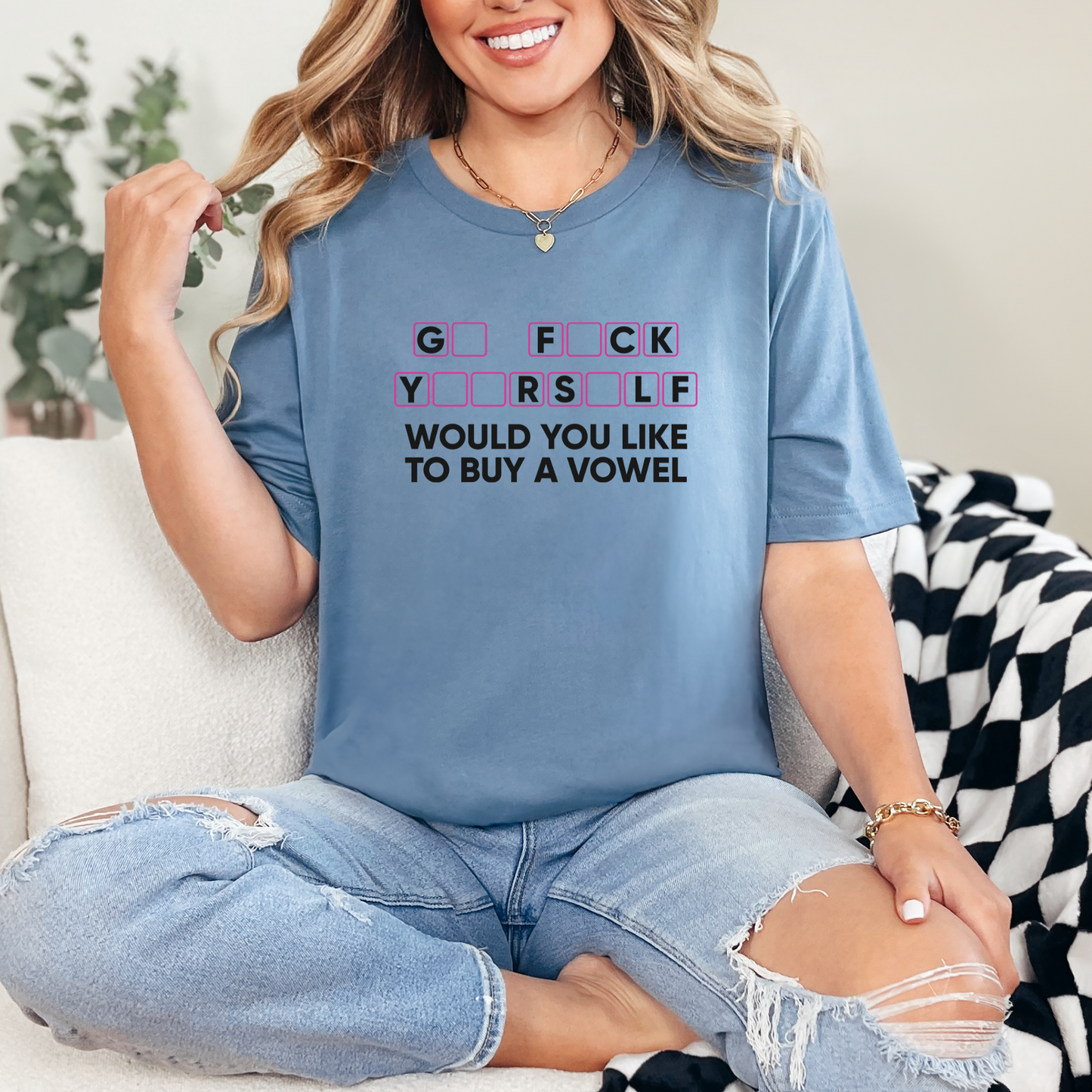 Buy a Vowel Graphic Tee