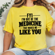 Heather Yellow Gold Tee