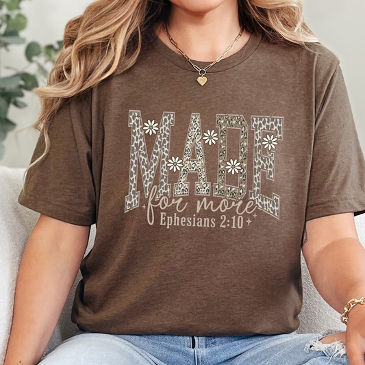 Made For More Camo Graphic Tee