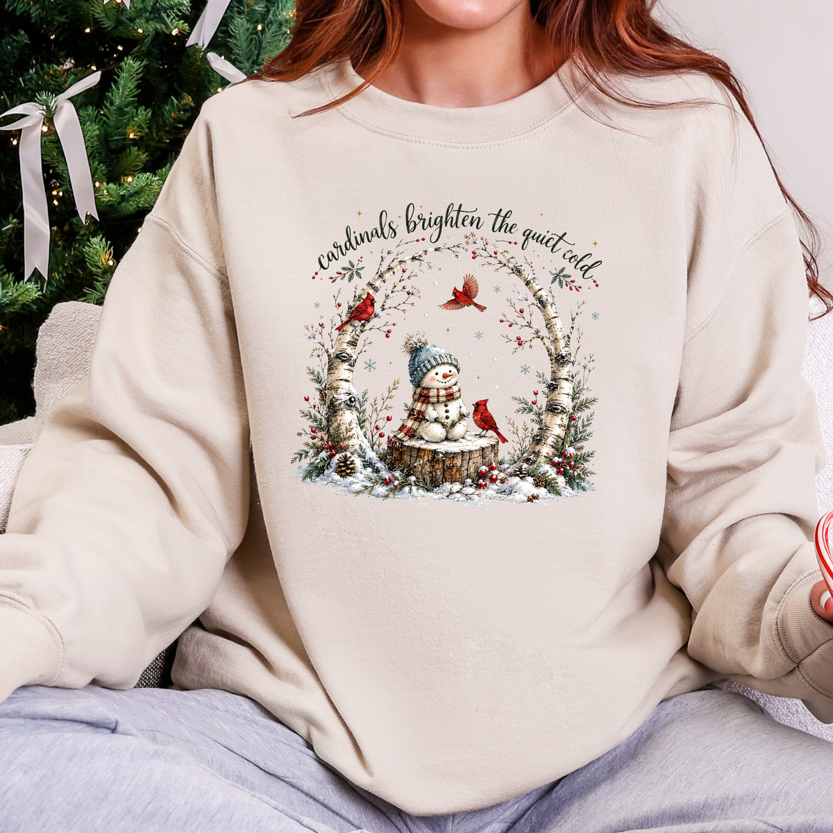Cardinals Brighten Graphic Sweatshirt