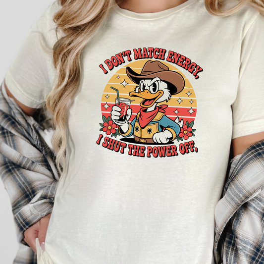 Shut the Power Off Graphic Tee