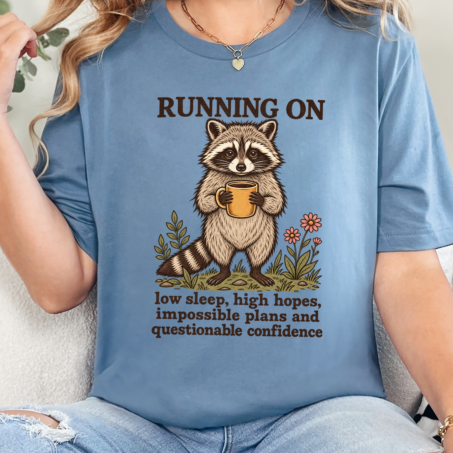 Running on Low Sleep Graphic Tee