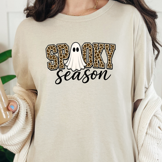 Spooky Season Ghost Graphic Tee