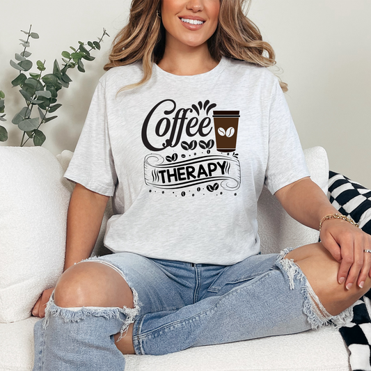 Coffee Therapy Graphic Tee