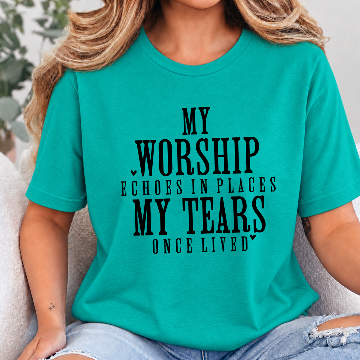 Worship Echoes Graphic Tee
