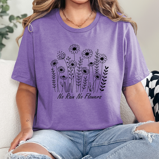 No Rain No Flowers Graphic Tee