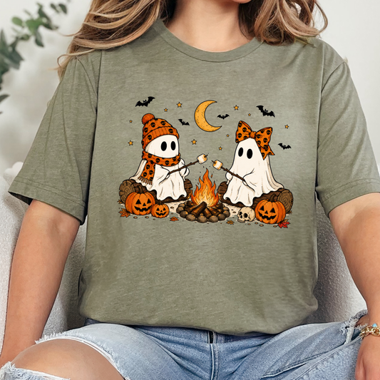 Camping Ghosts Graphic Tee