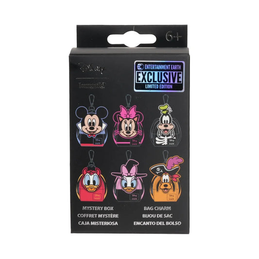 Loungefly Mickey & Friends Halloween Mystery Blind Box Mini Backpack Charm Keychain - FULL CASE OF 15