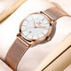rose gold white