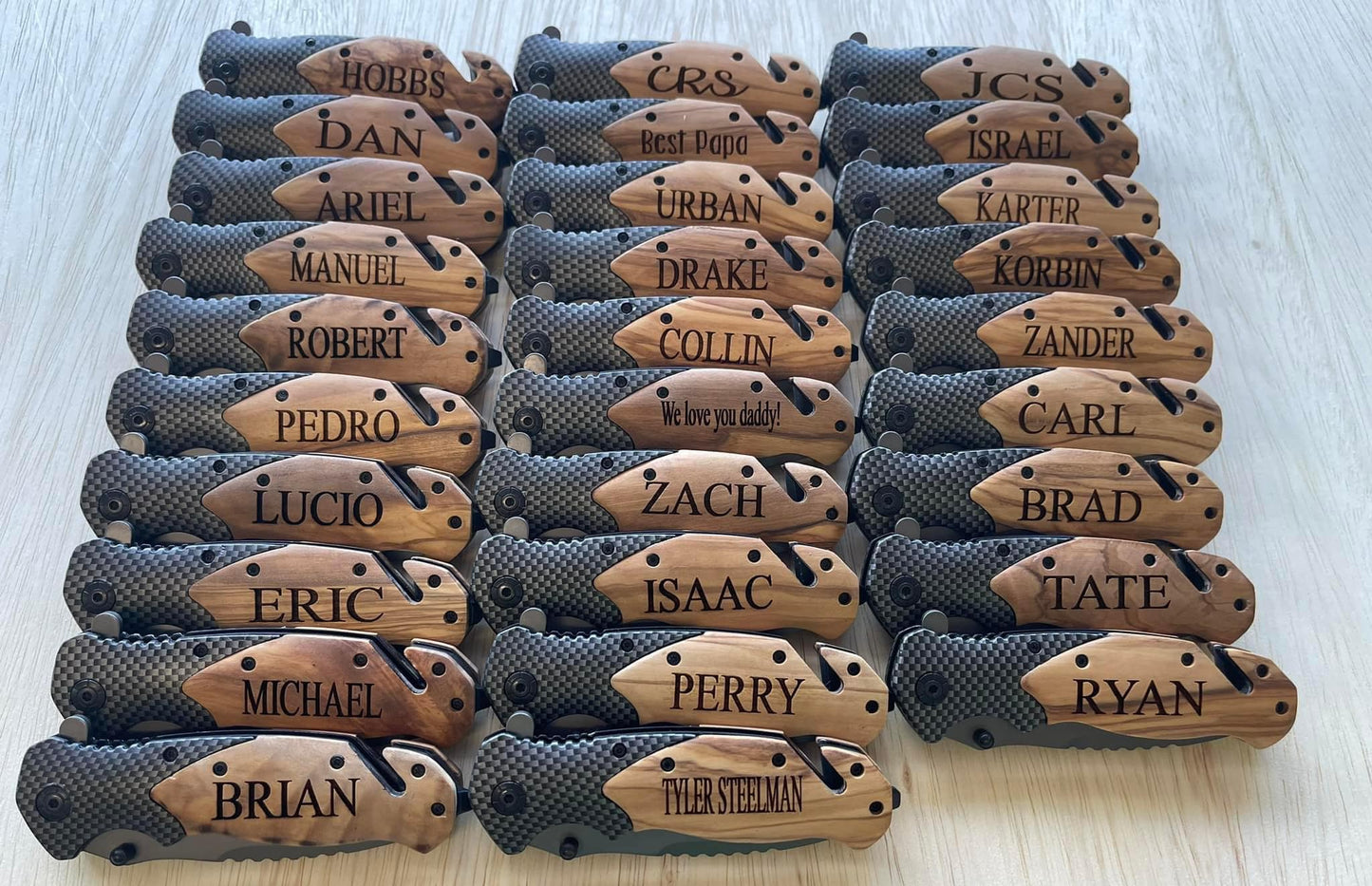 Custom Personalized Knife (PREORDER - Ships in 3-4 Weeks)