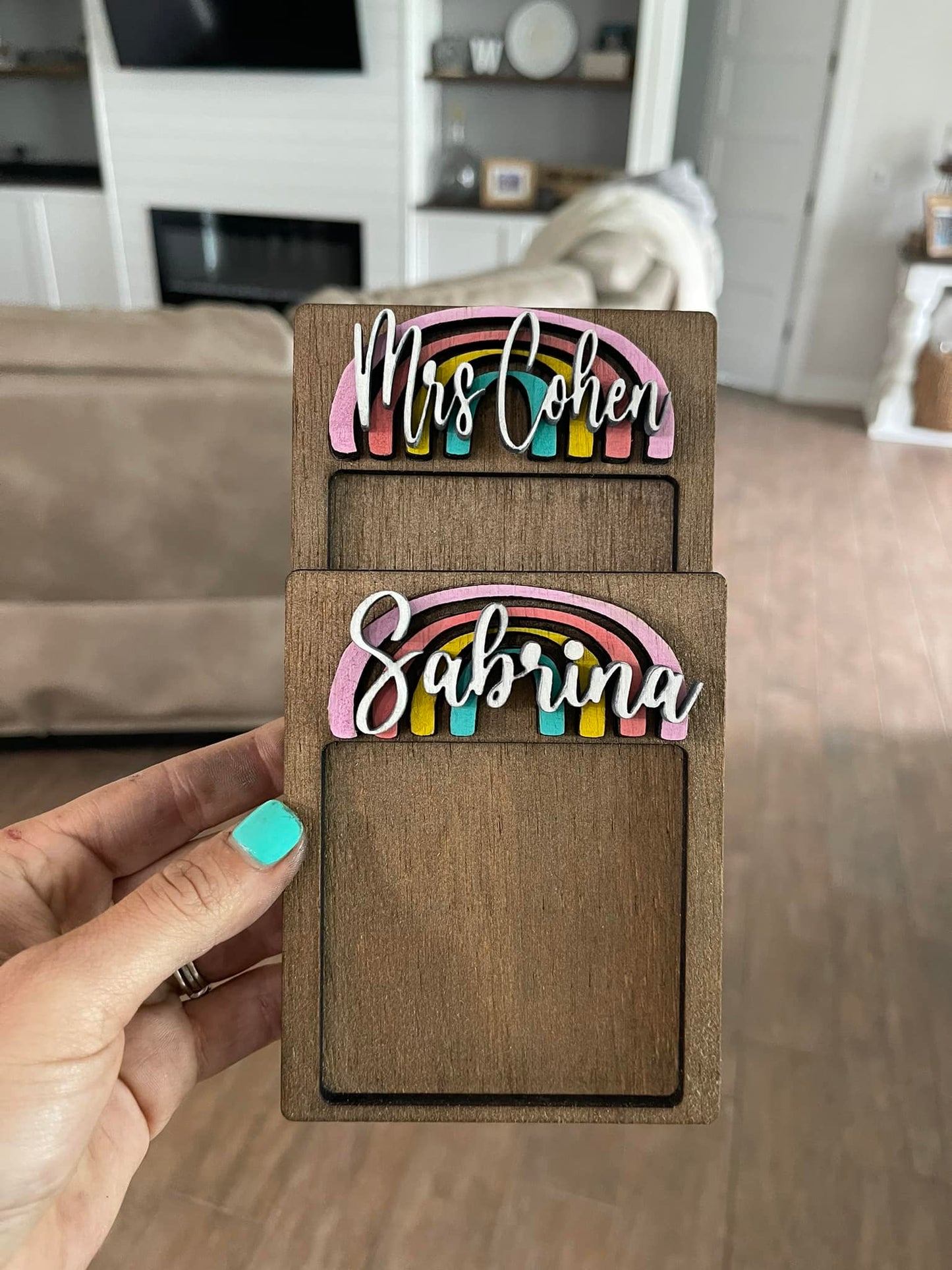 Personalized Note Holder (PREORDER - SHIPS IN 5 WEEKS)