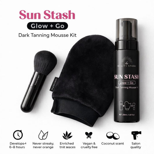 Sun Stash Glow + Go Complete Tanning Kit
