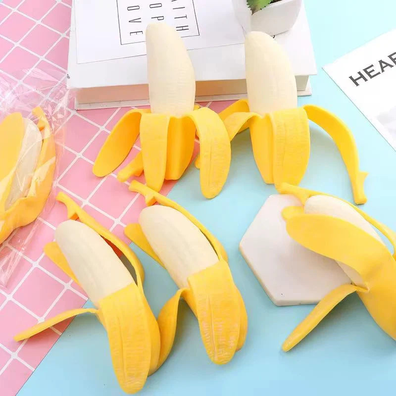 Viral Banana Peel Squishy - IN STOCK