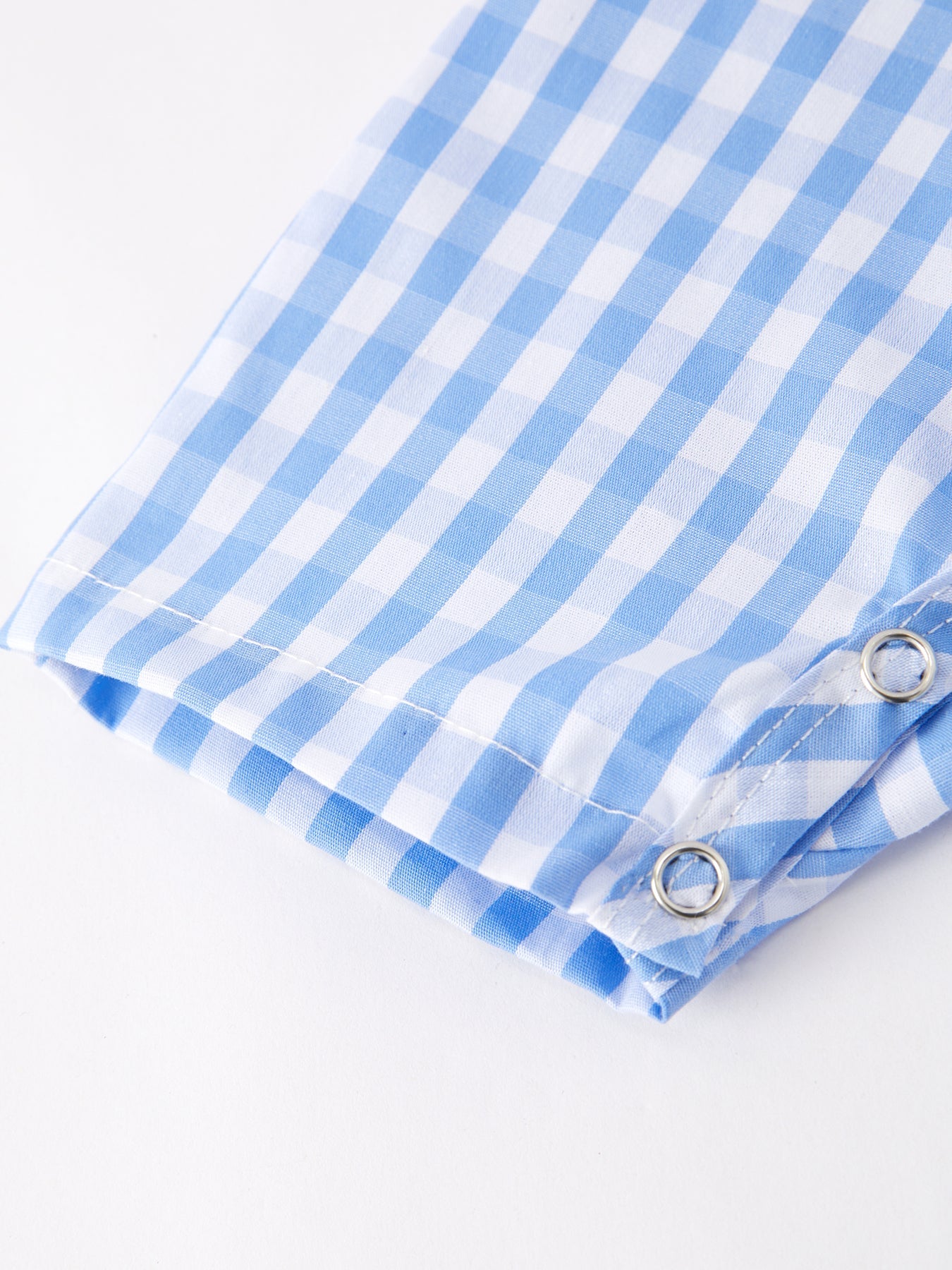 4th of july Flag Embroidery Smocking Boys Romper