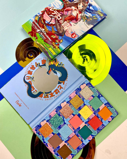 Chibi Manga Collection Pressed Pigments & Shadows Palette - Adventures of Rudeko