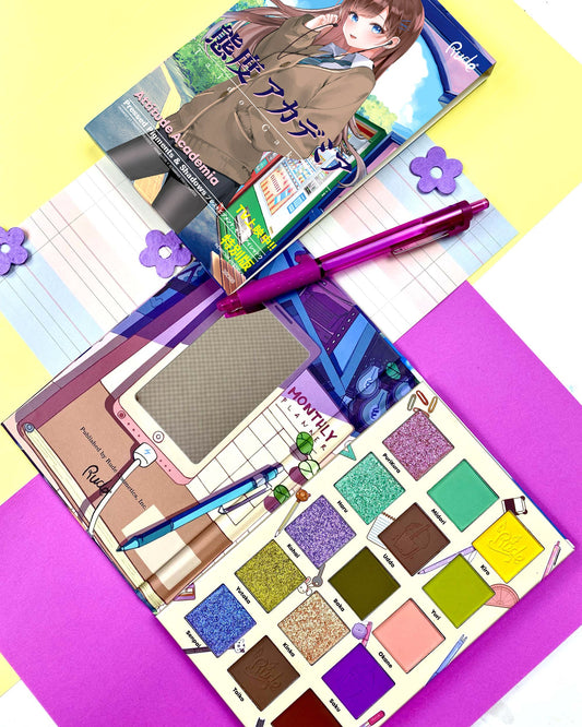 Chibi Manga Collection Pressed Pigments & Shadows Palette - Attitude Academia