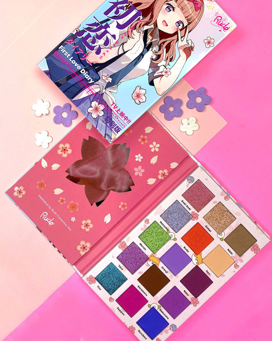 Chibi Manga Collection Pressed Pigments & Shadows Palette - First Love Diary