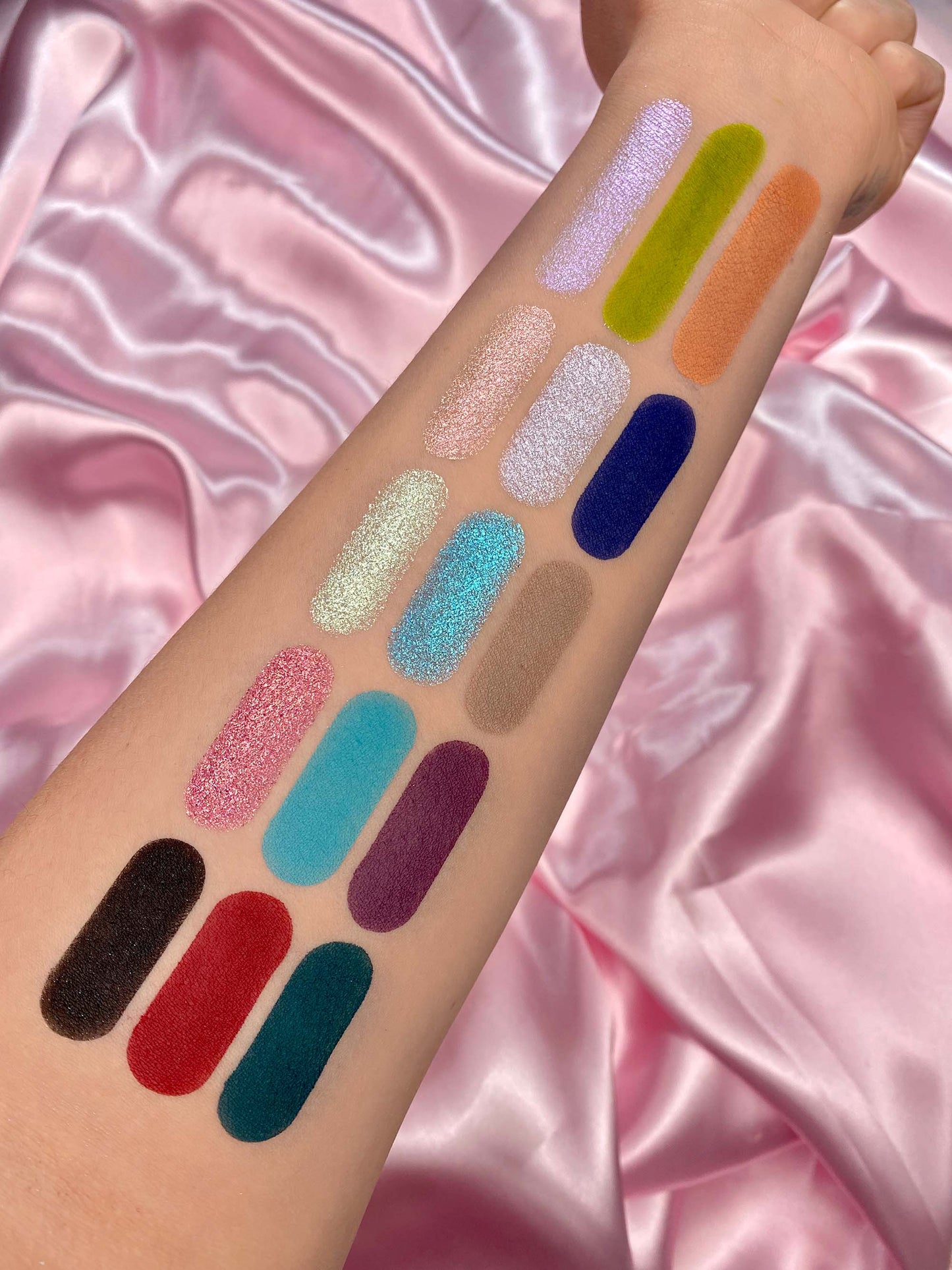 Chibi Manga Collection Pressed Pigments & Shadows Palette - Cat Girl Chronicles