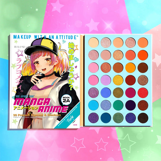 Chibi Manga Anime 35 Pressed Pigment & Shadows Book 2A