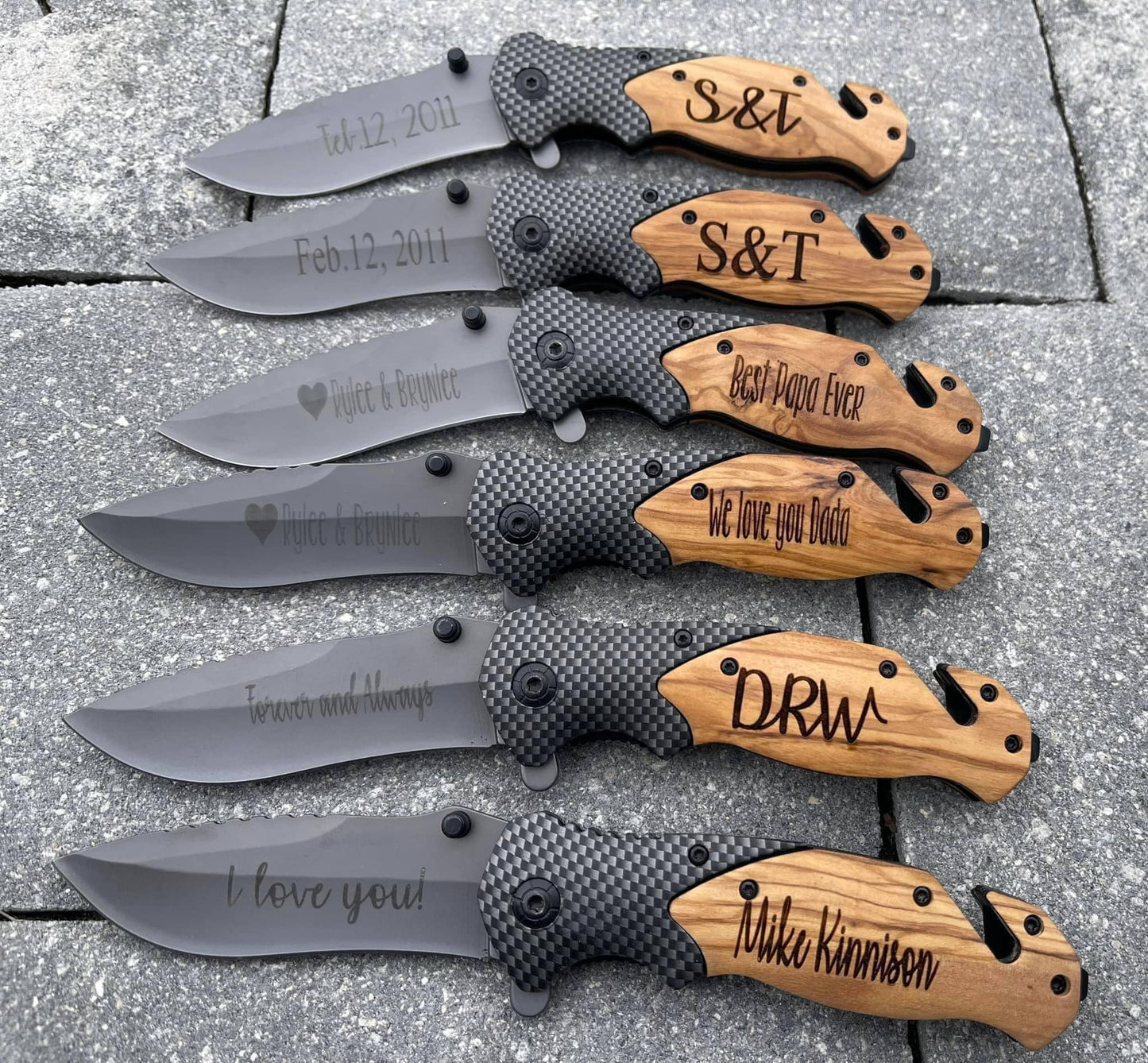 Custom Personalized Knife (PREORDER - Ships in 3-4 Weeks)