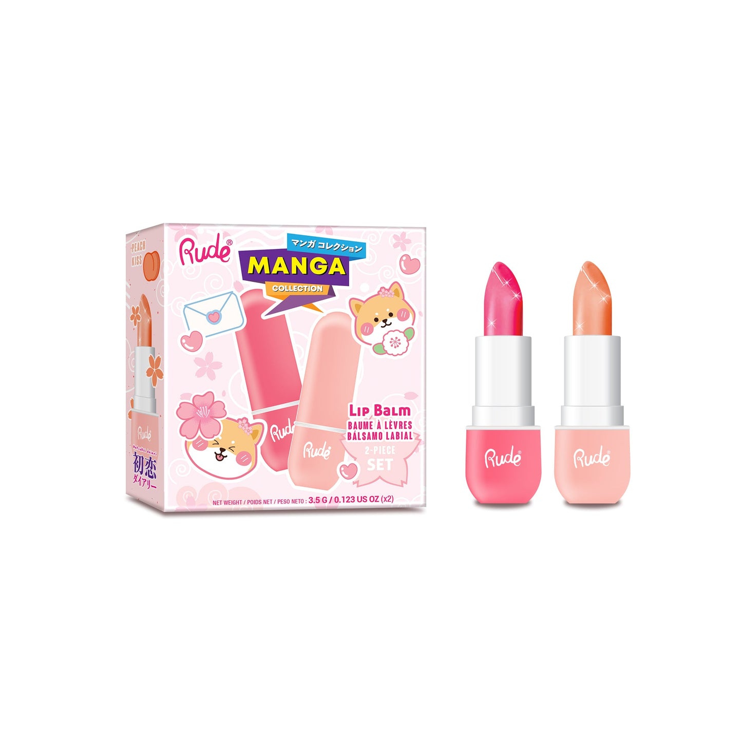 Chibi Manga Collection Lip Balm Duo