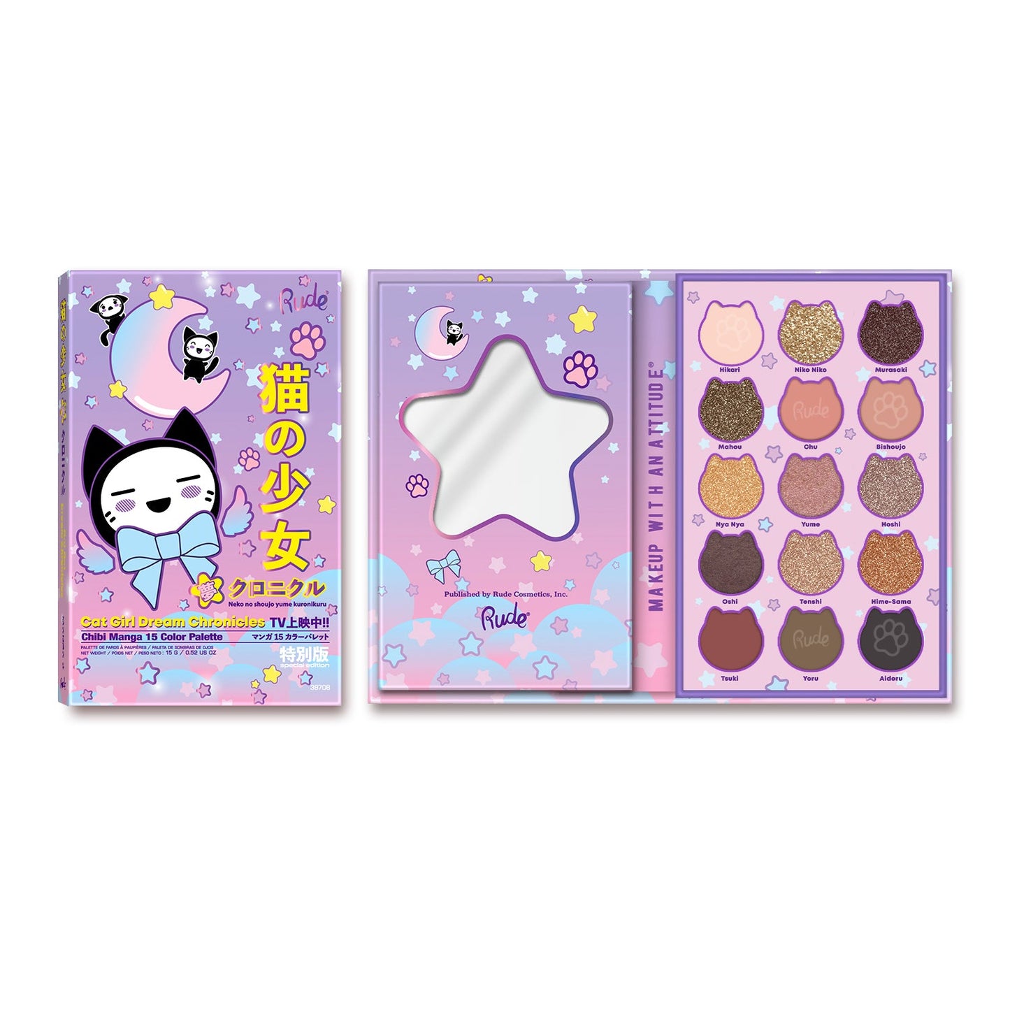 Chibi Manga Collection 15 Color Palette - Cat Girl Dream Chronicles