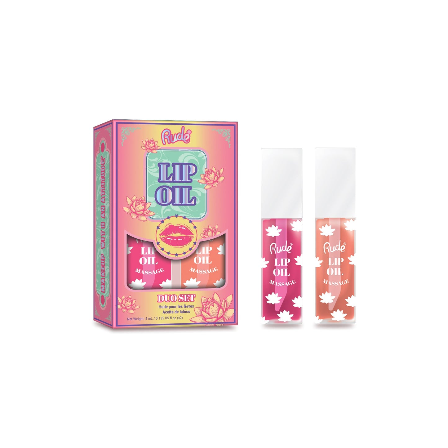Lip Oil Massage Duo
