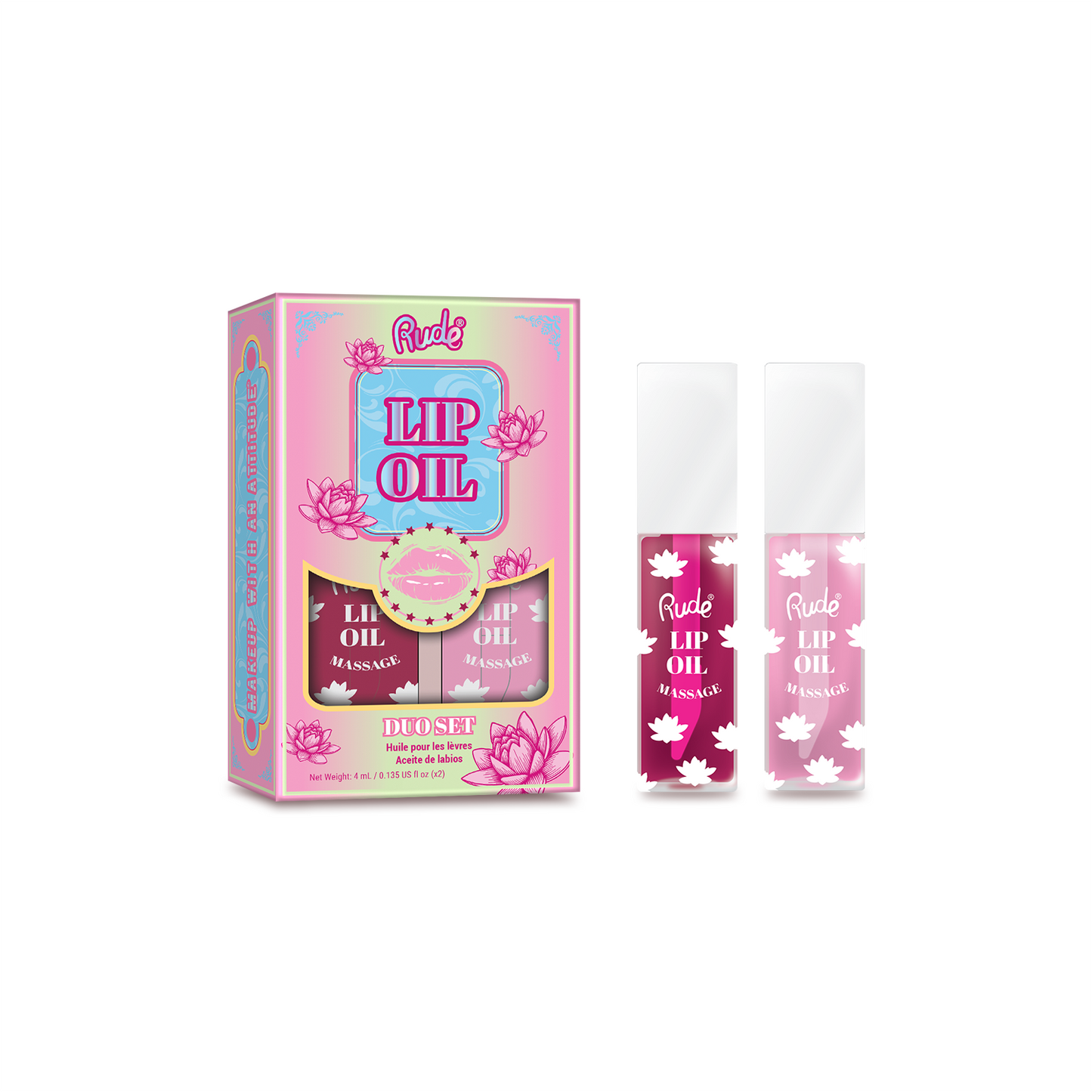 Lip Oil Massage Duo