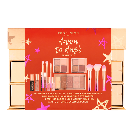 Crimson Dawn to Dusk Beauty Kit – Complete Collection