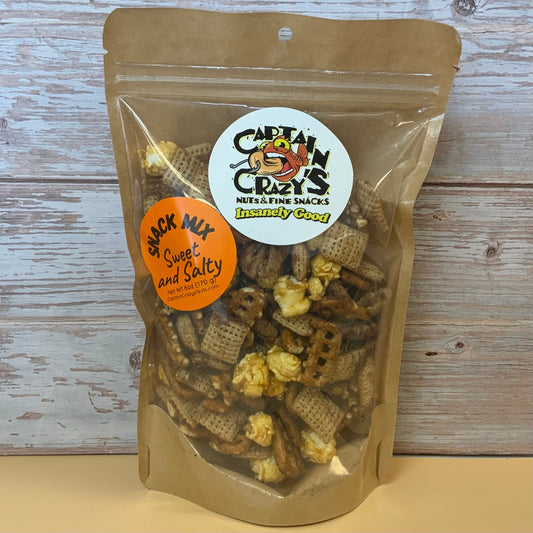 Sweet & Salty Nutty Snack Mix – Crunchy, Caramelized, Totally Addictive