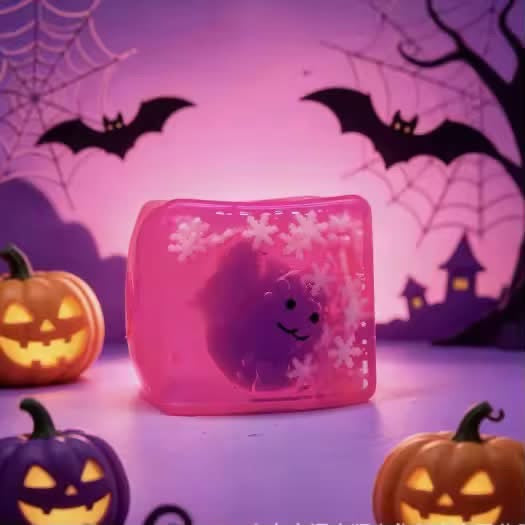 Viral Halloween Glow In The Dark Cube Squishy (PREORDER CLOSES 8/5, ETA LATE SEPT.)