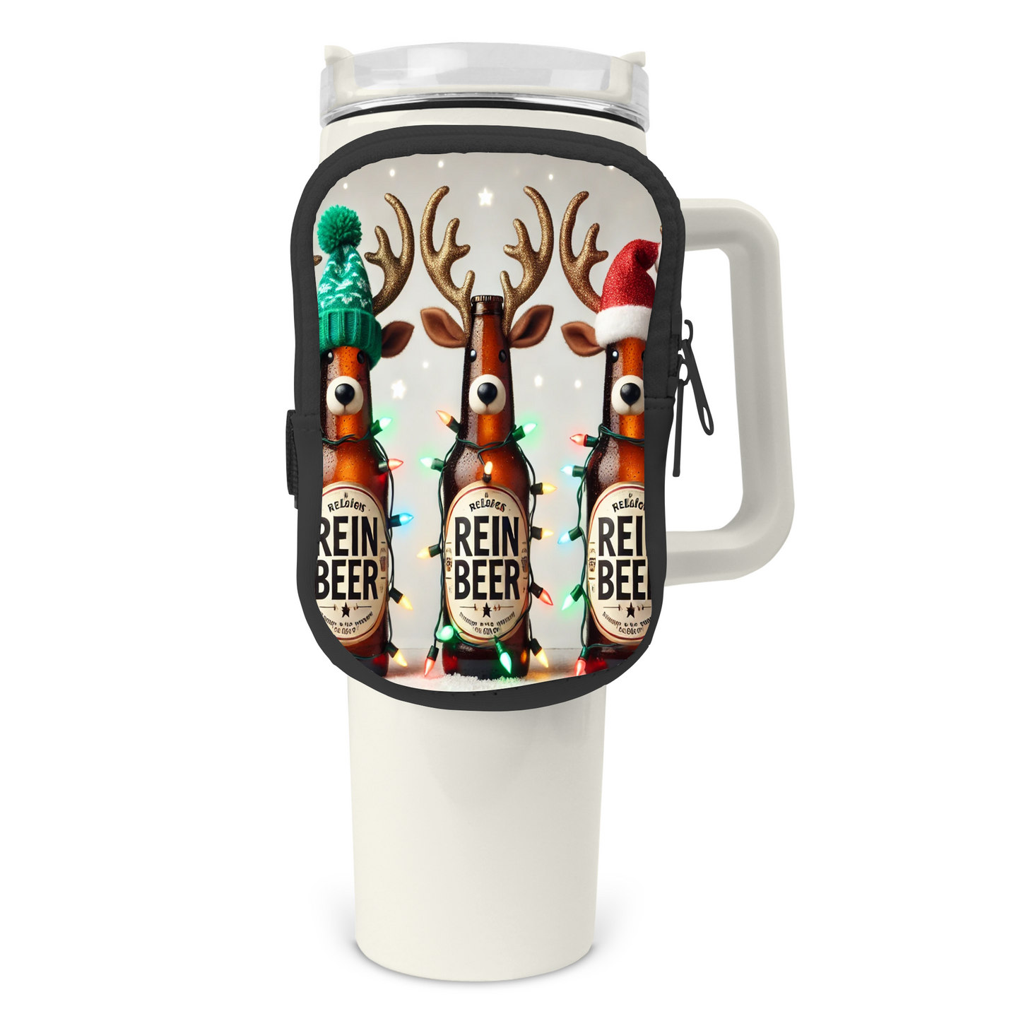 Rein-Beer Cheer Pouch/Bag For 40oz Tumbler