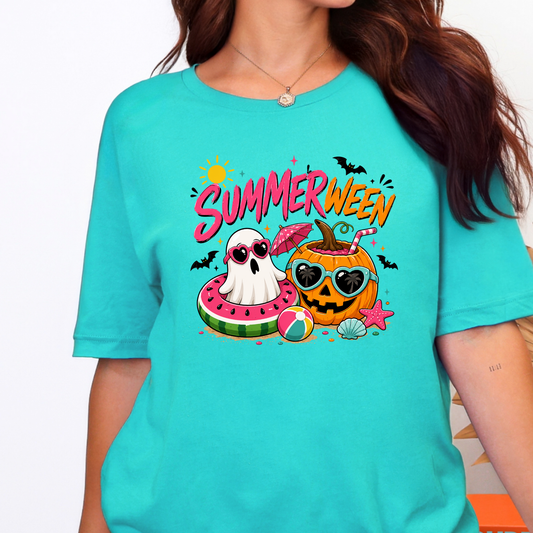 Summerween Ghost Graphic Tee