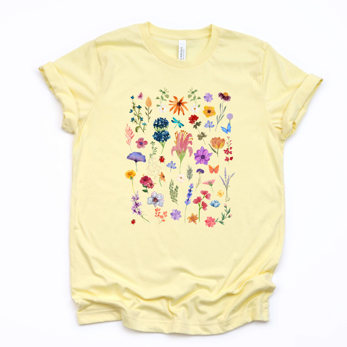 Wildflower Watercolor Graphic Tee