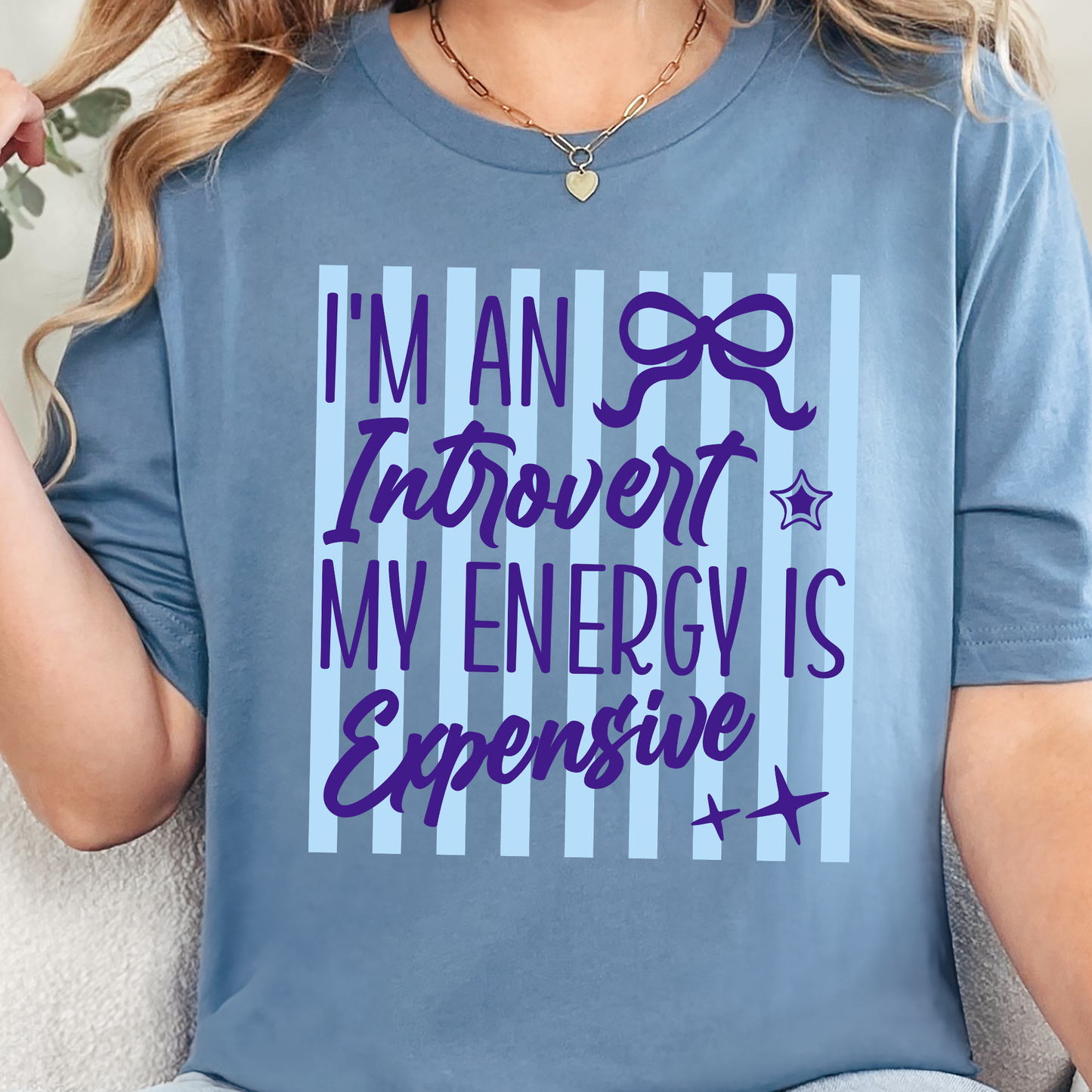 Introvert Energy is Expensive Graphic Tee